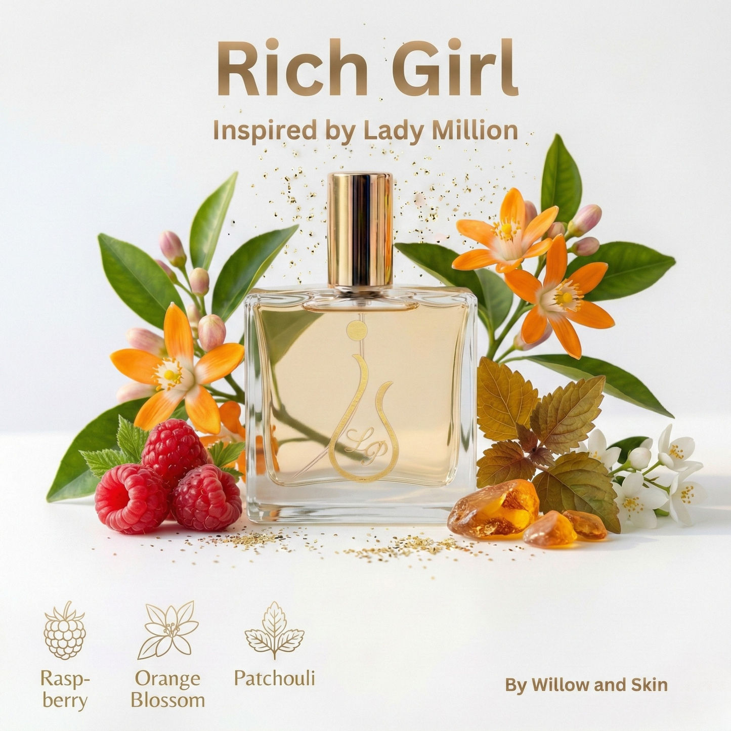 Rich Girl – Crisp Floral Perfume by Lutea