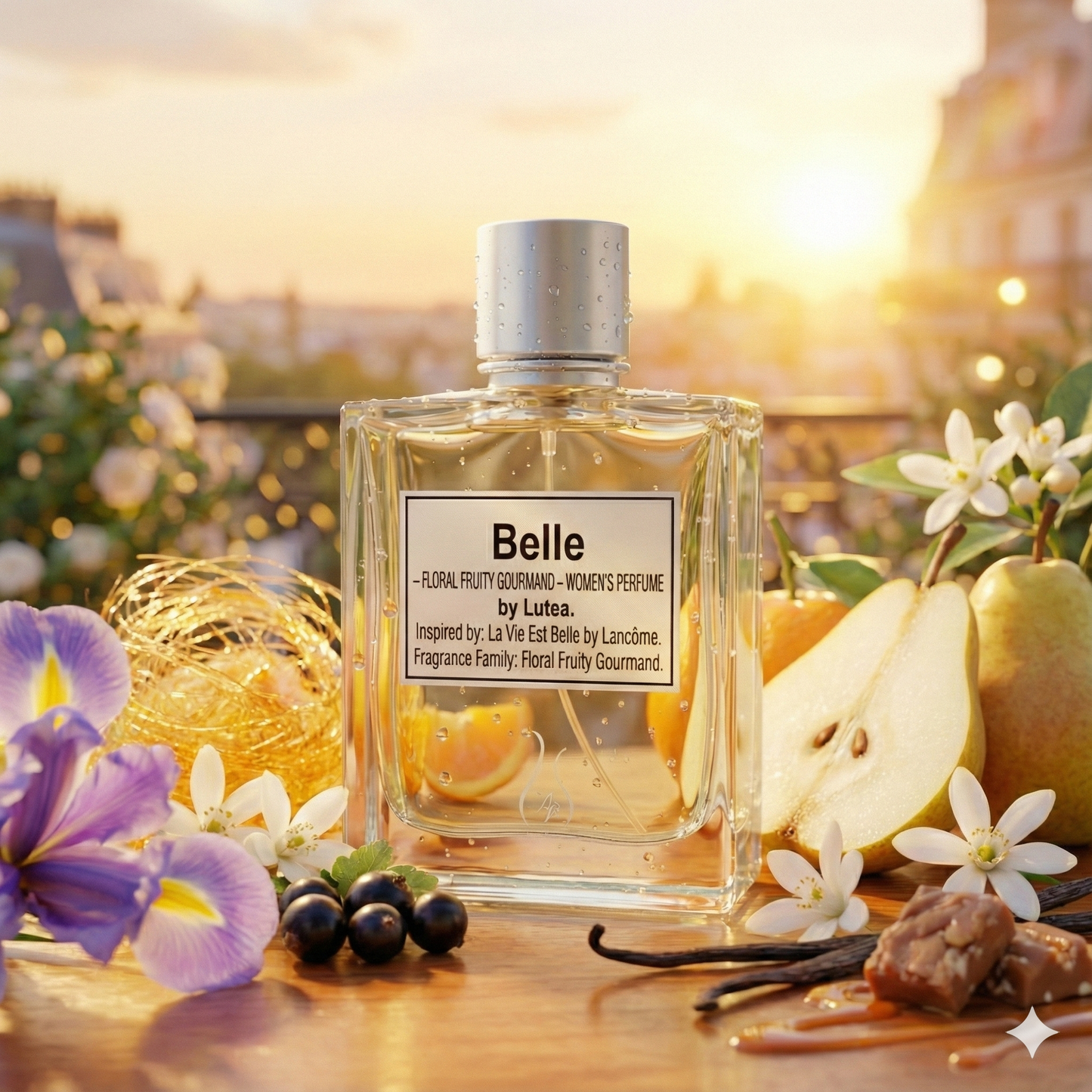 Belle – Floral Fruity Gourmand Perfume by Lutea