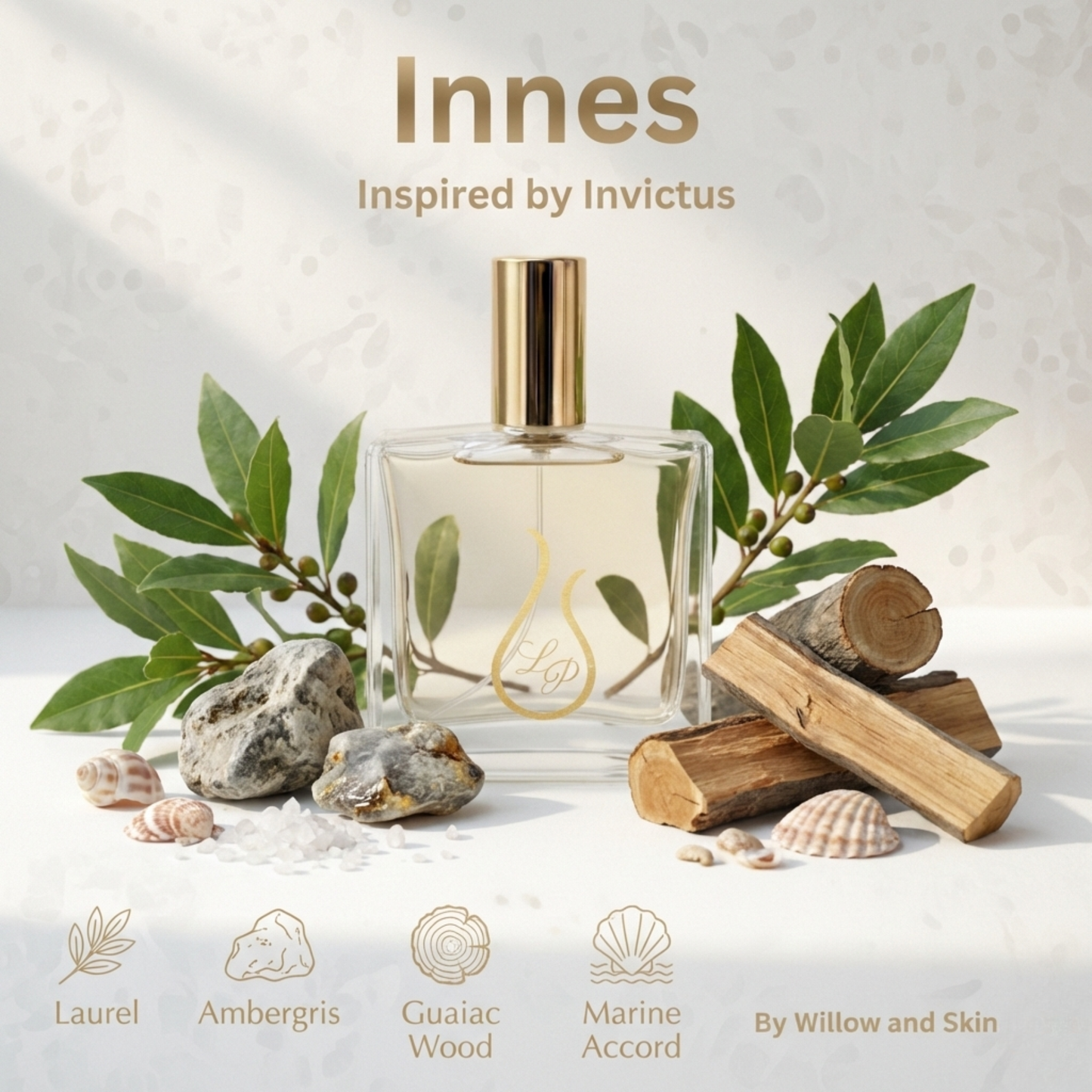 Innes – Woody Aromatic Perfume by Lutea