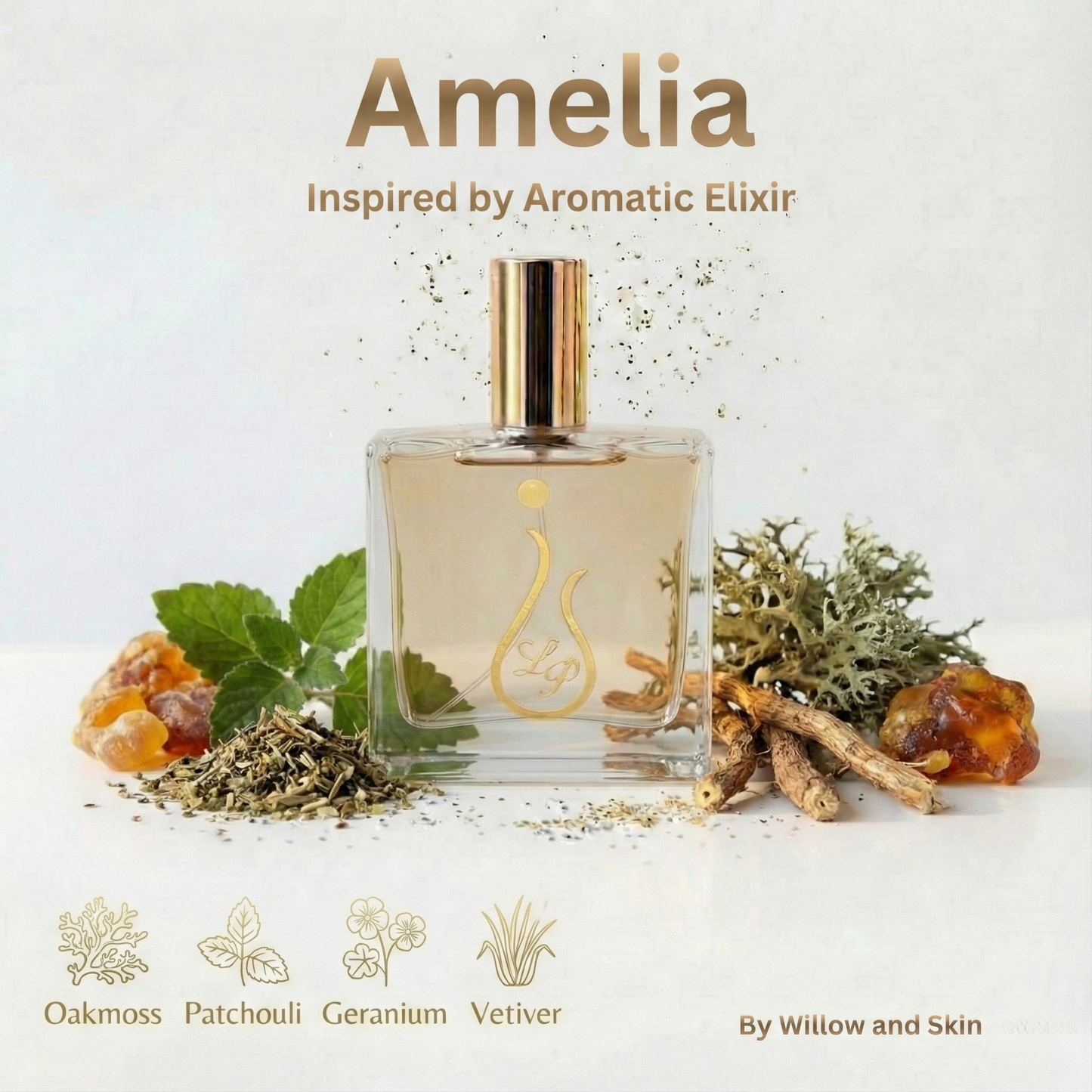 Amelia – Chypre Floral Perfume by Lutea