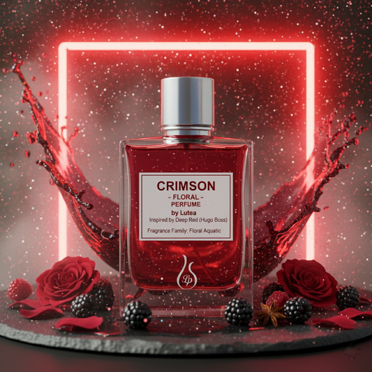 Crimson – Fruity Floral Perfume by Lutea