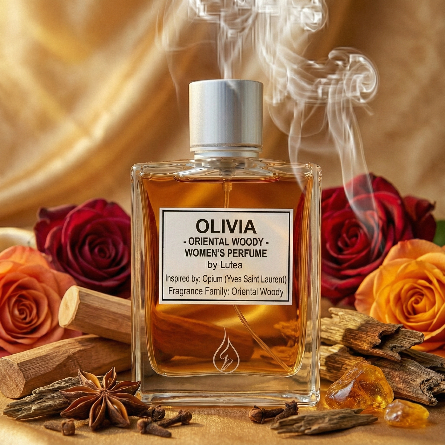 Olivia – Oriental Woody Perfume by Lutea